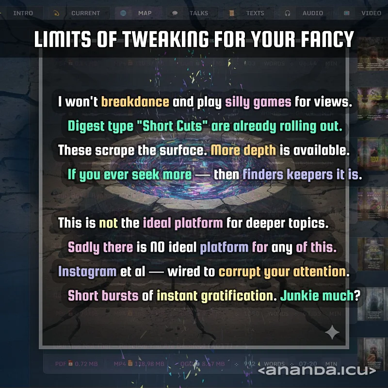 Limits of Tweaking for Your Fancy