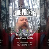 A Core Package β Basic Message in a Clear Bottle (OM004)