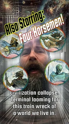Civilization Collapse — Four Terminal Pattern Riders (MO001)