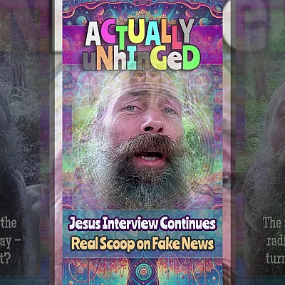 Jesus Interview Continues • Real Scoop on Fake News (AU006)