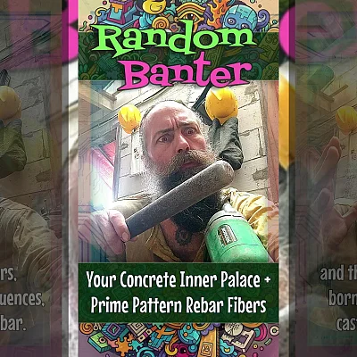 Your Concrete Inner Palace + Prime Pattern Rebar Fibers (RB005)