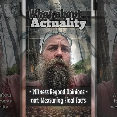 What About Actuality: Witness Beyond Opinions • not Measuring Final Facts (WA002)