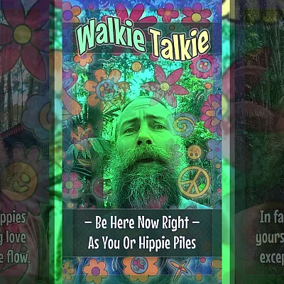 Be Here Now Right — As You Or Hippie Piles (WT002)